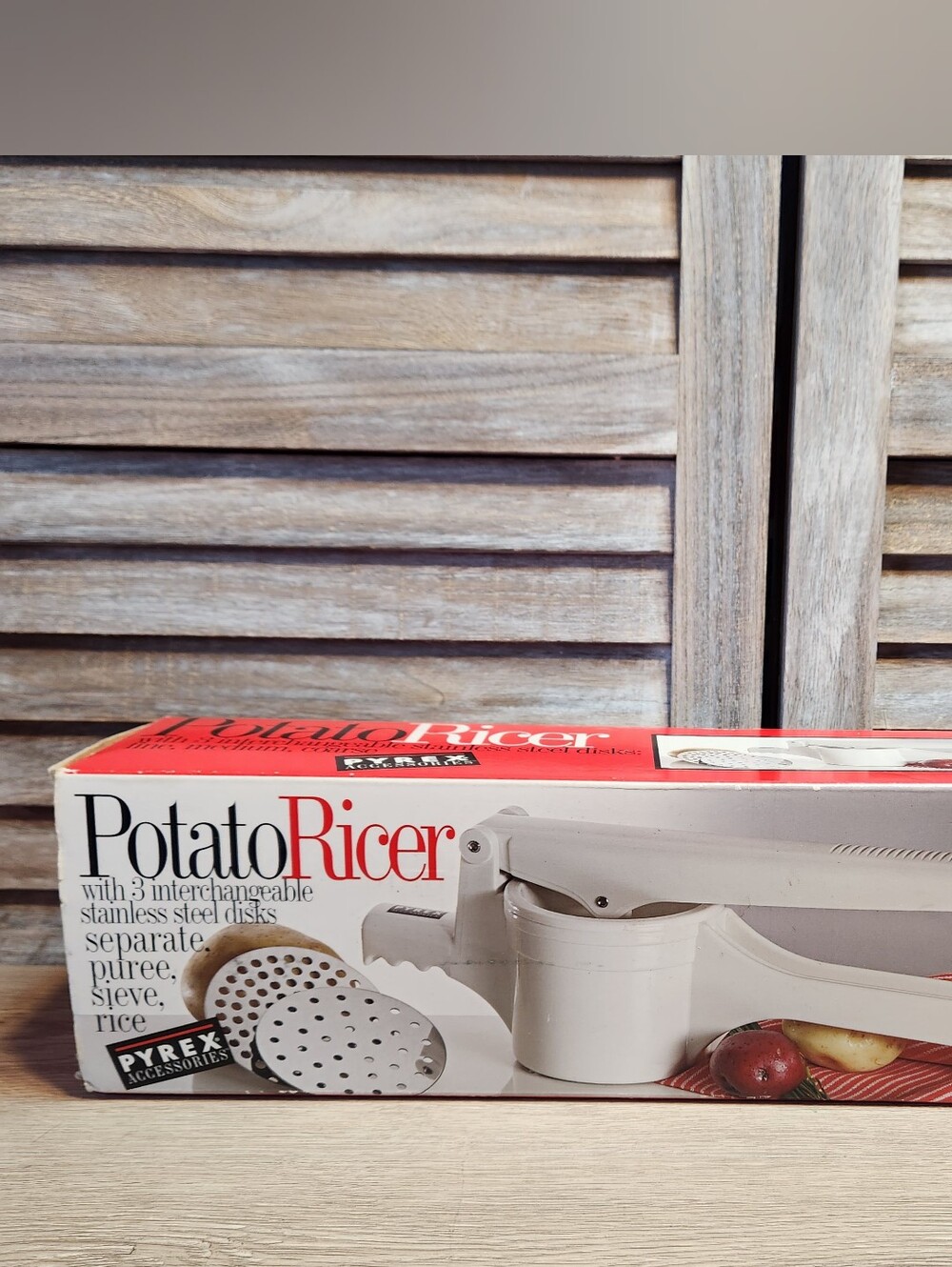Potato Ricer Pyrex Accessories Complete Set
